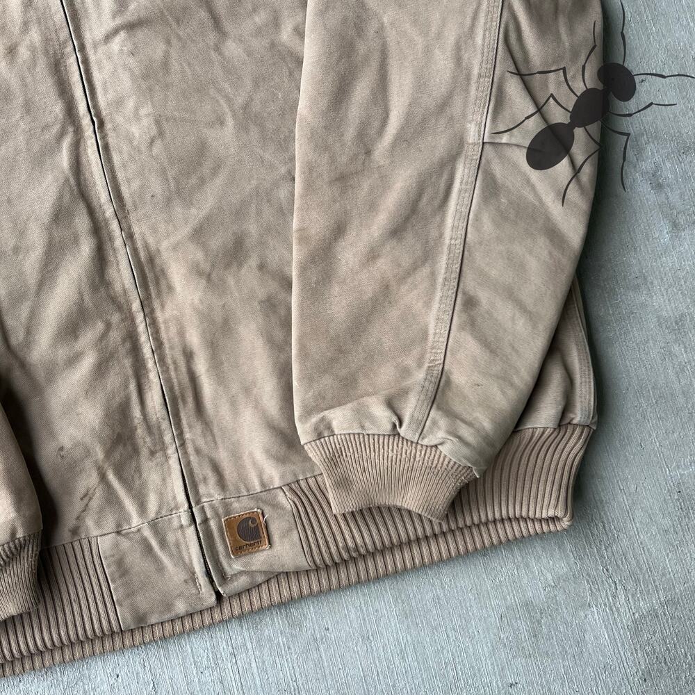 Carhartt J14 SDL brown Santa fe work wear jacket - Picture 12 of 12